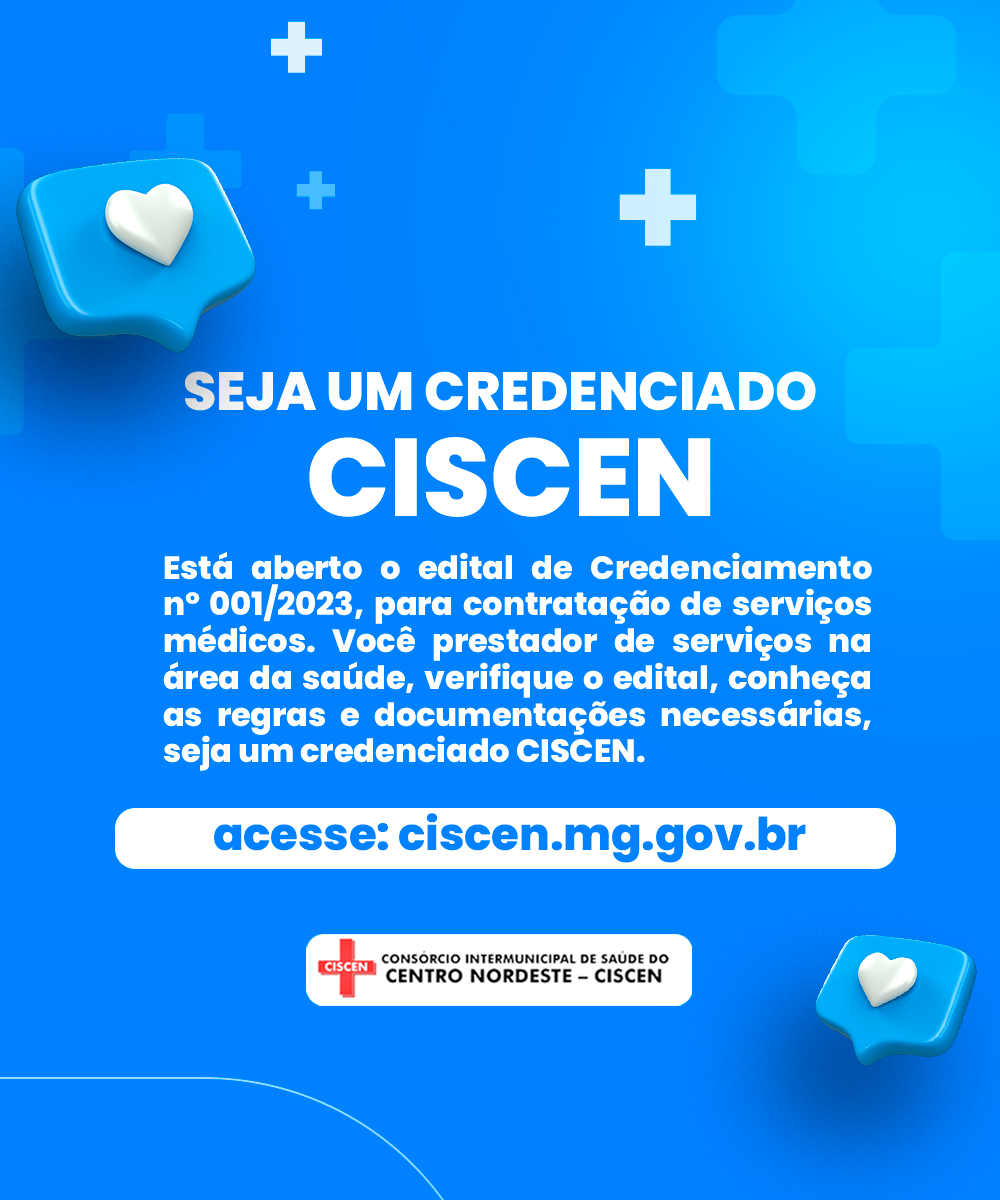 Seja um credenciado CISCEN